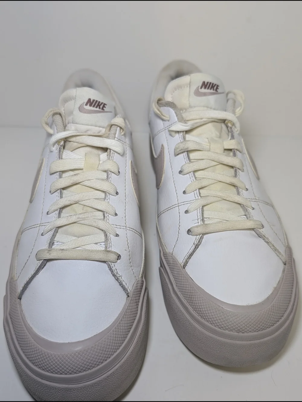 Nike Court Legacy Lift White Smoky Mauve Women’s Size 9.5